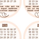 Kalender-Tags zum verscrappen …