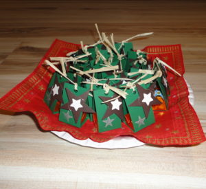 Adventskalender mit “Küßchen”