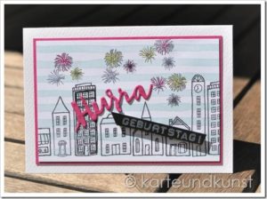 Stadt, Land, Gruß zum Geburtstag