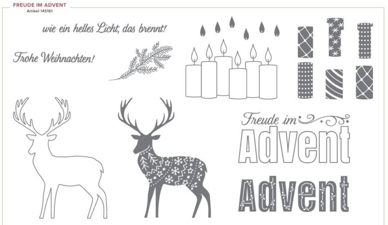 Gratis-Stempelset Freude im Advent