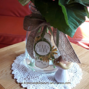 Ein Sonnenblumen-Gruß…