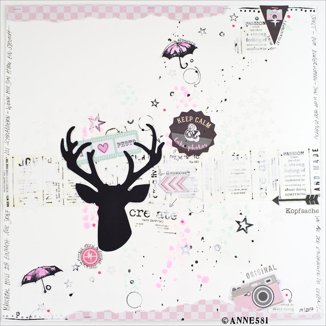 Mixed Media oder Art Journal – Layout