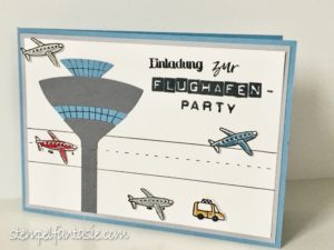 Stadt, Land, Gruss – Einladung zum Kindergeburtstag