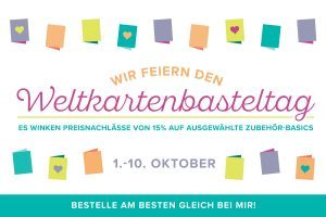 Im Oktober ist ganz schön was los… WELTKARTENBASTELTAG