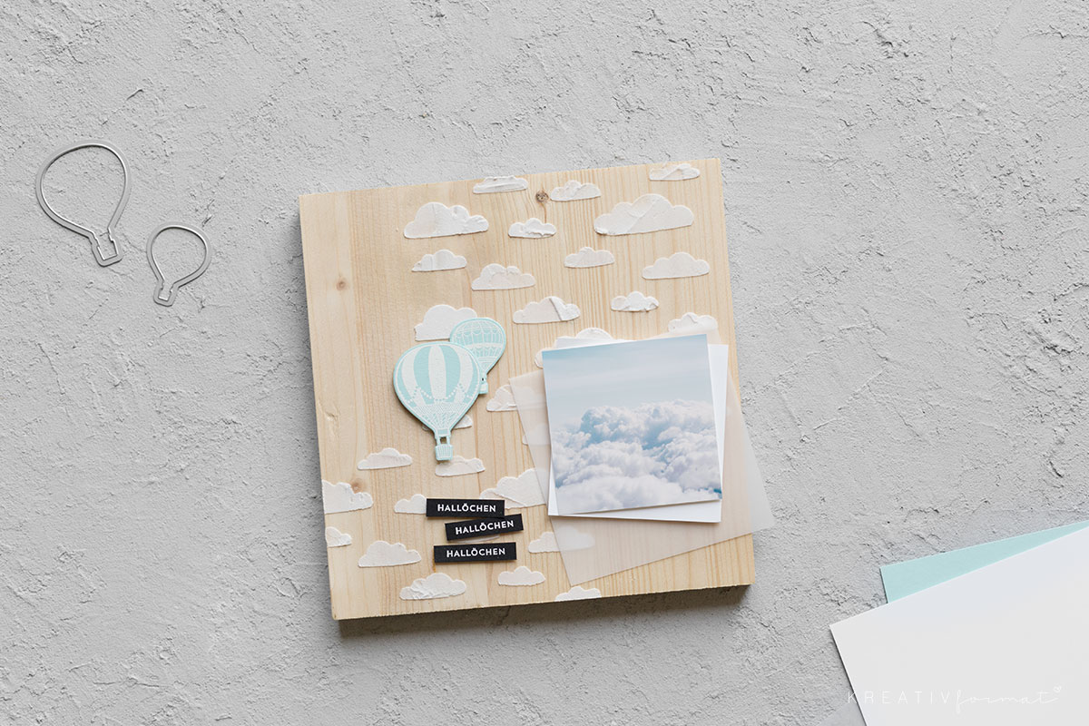 Holz-Bilderrahmen – Mixed Media