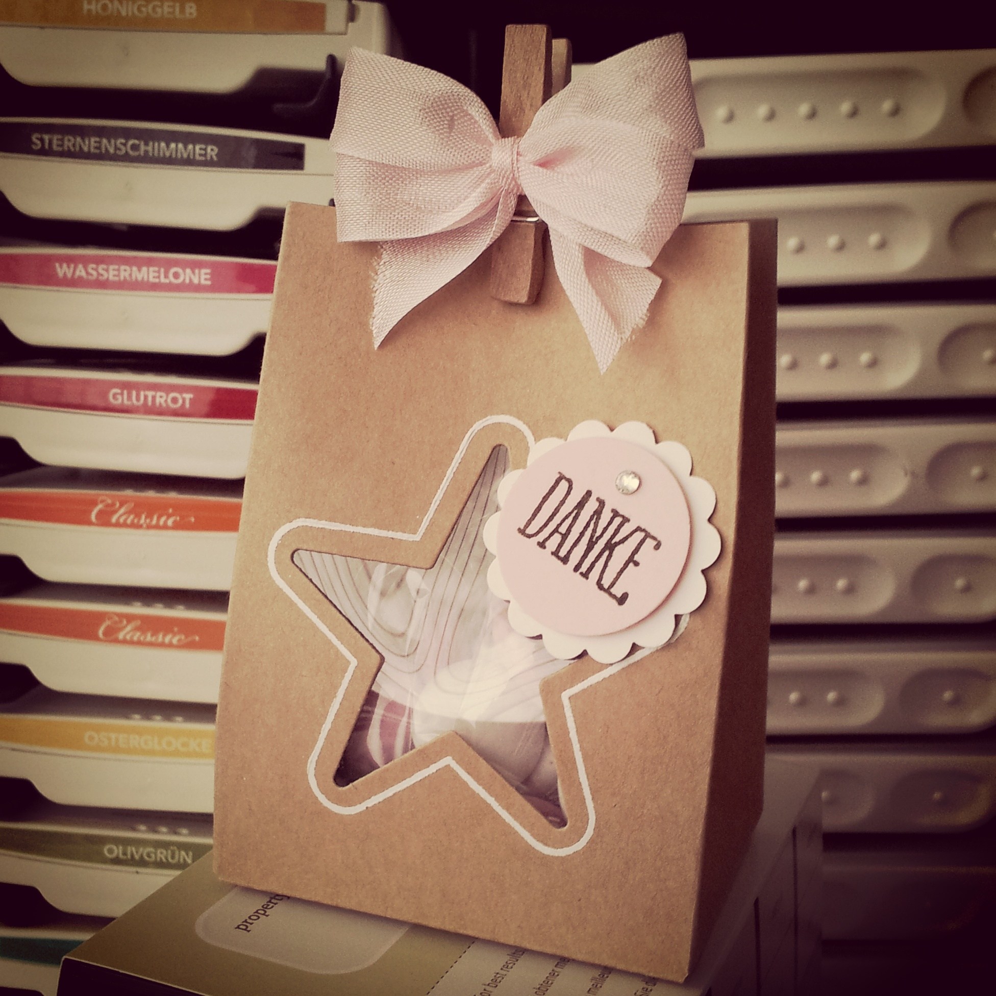 Kleines Danke – Geschenktüte