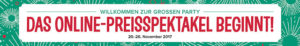 Preisspektakel — Prozente-Aktion vom 20.- 26.11.2017