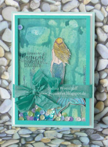Magical Mermaid — Schüttelkarte