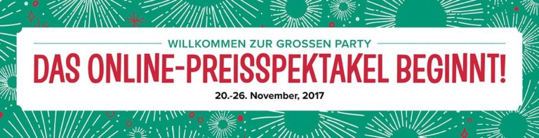 Online-Preisspektakel 2017 – Rabatte bis 40%