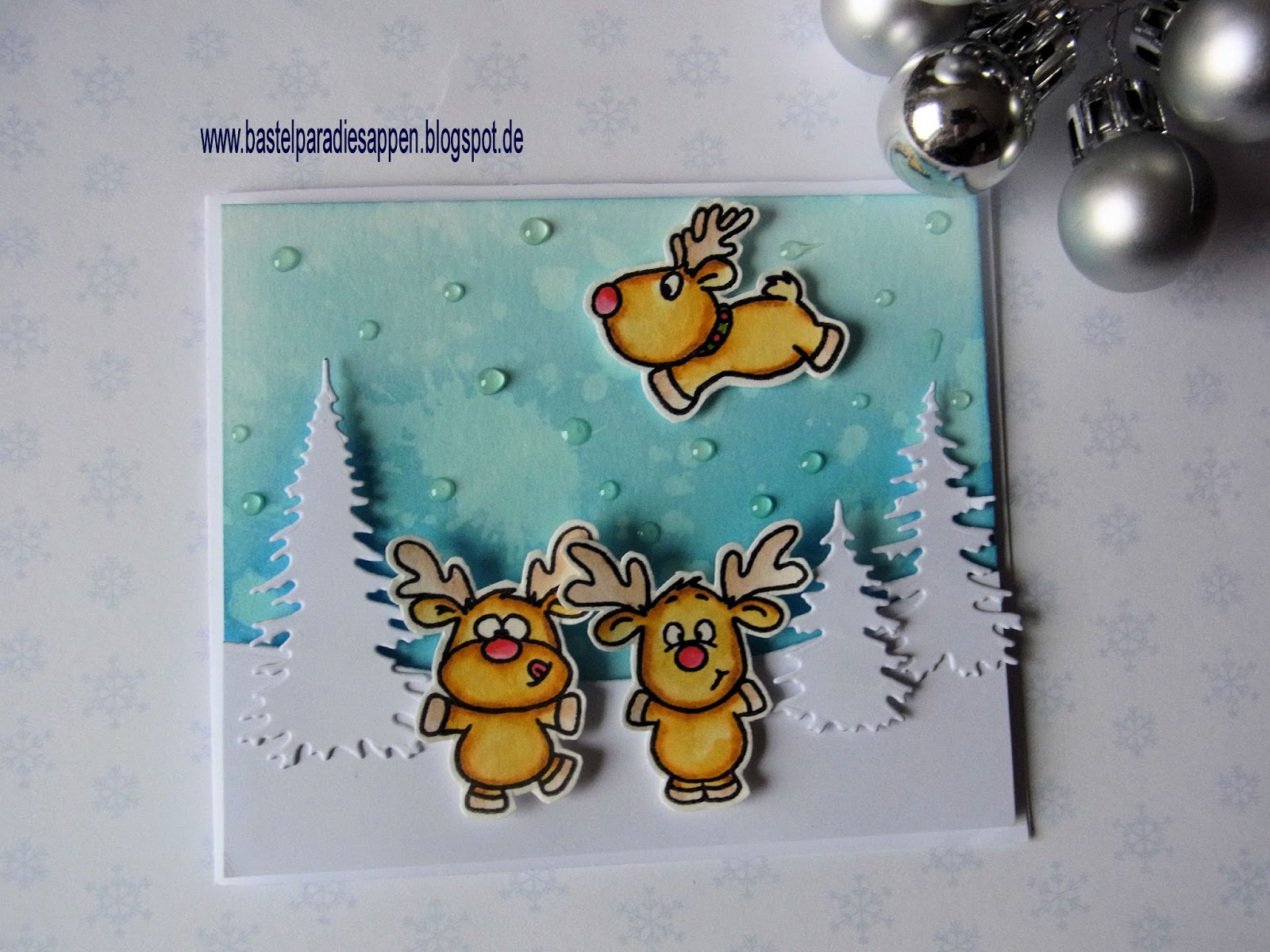 DT Stempellädle- Weihnachtskarte Nr. 2