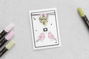 Adventsgrün & Farbenfroh – Stampin‘ Blends