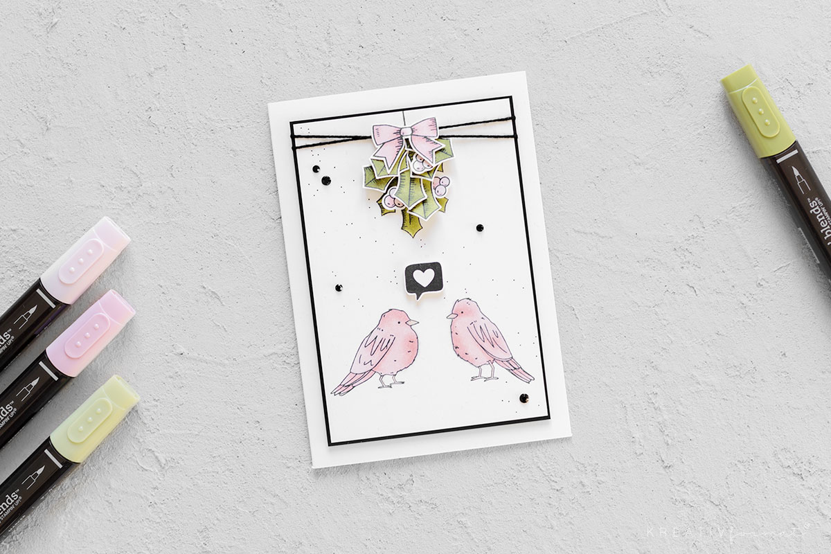 Adventsgr&uuml;n & Farbenfroh &ndash; Stampin&lsquo; Blends