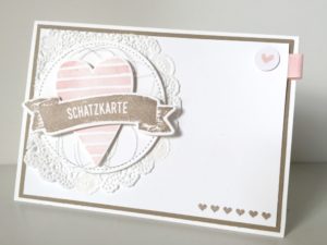 Schatz-Karte für Valentinstag