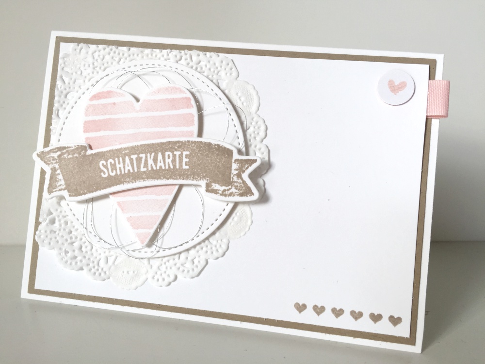 Schatz-Karte für Valentinstag