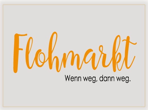 Flohmarkt aufgefüllt