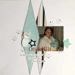 Oma Elli – Sketch der Woche im Scrapbooktreff