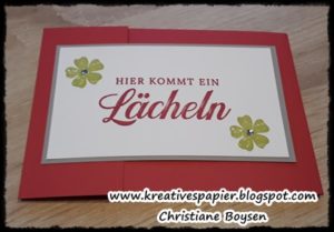 Glückwunschkarte