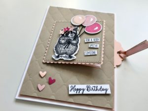 Pull Tab Flap Card zum Geburtstag – mit Video-Tutorial