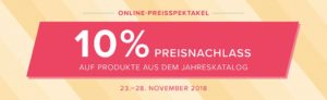 Online – Preisspektakel