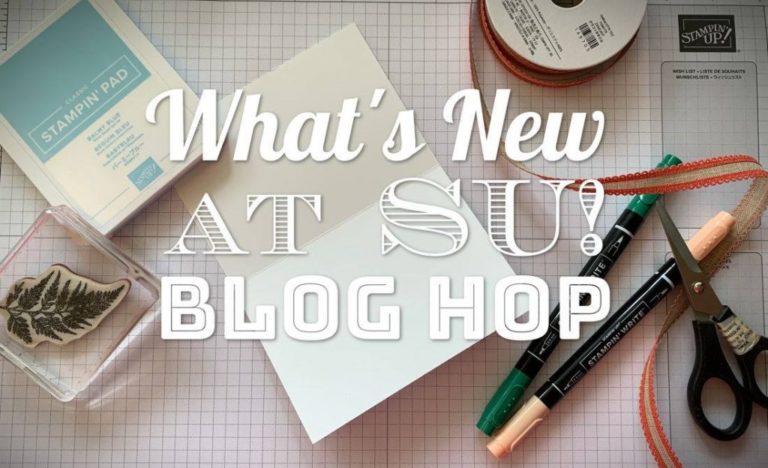 Whats new at Stampin’ Up! Blog Hop – Neu und perfekt abgestimmt