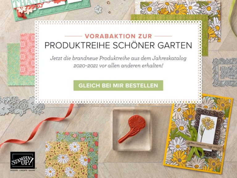 Produktreihe “Schöner Garten” – ab 1. April erhältlich!