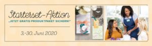 Jetzt einsteigen und dein Stampin Up GRATIS-PRODUKTPAKET + zusätzliches Gratis-Stempelset (nach erfolgreichem Start) sichern