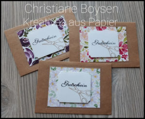 Gutscheine mit Stil & Klasse